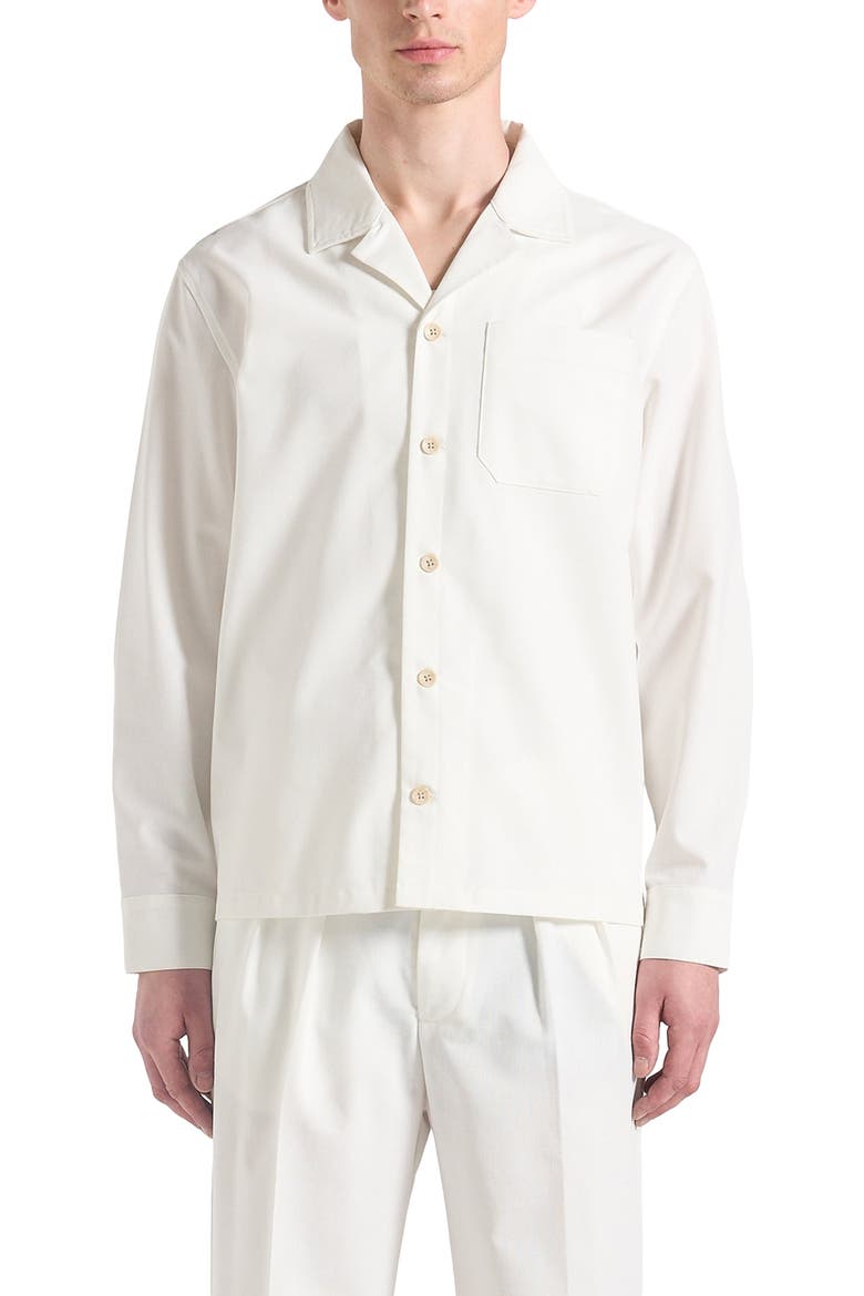 Constant Linen Overshirt, Alternate, color, White