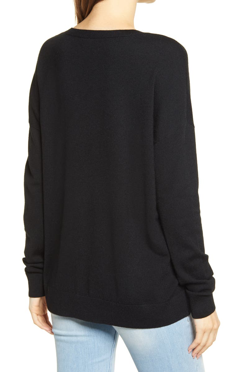 Nordstrom Everyday V-Neck Sweater, Alternate, color, 