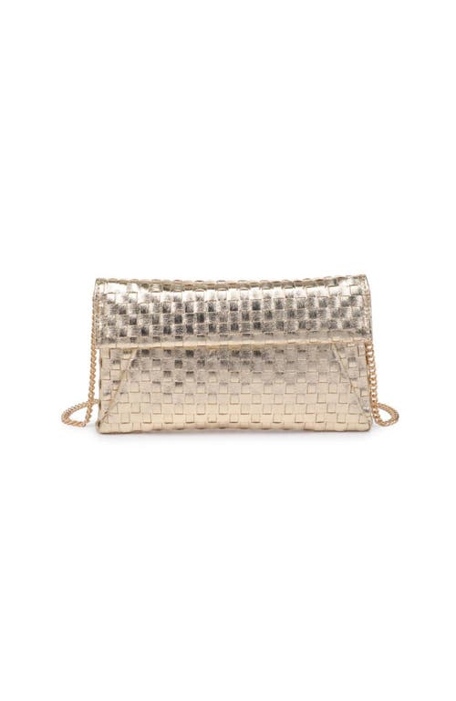 Moda Luxe Priscilla Clutch In Gold