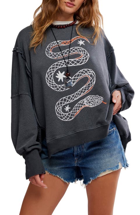 Camden Oversize Graphic Sweatshirt
