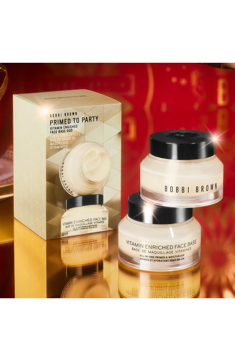 Bobbi Brown Vitamin Enriched Face Base Primer Moisturizer Duo with Vitamin C + Hyaluronic Acid (Limited Edition) $134 Value, Alternate, color,