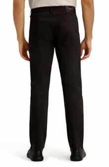 Stretch Slim Straight Leg Five Pocket Pants