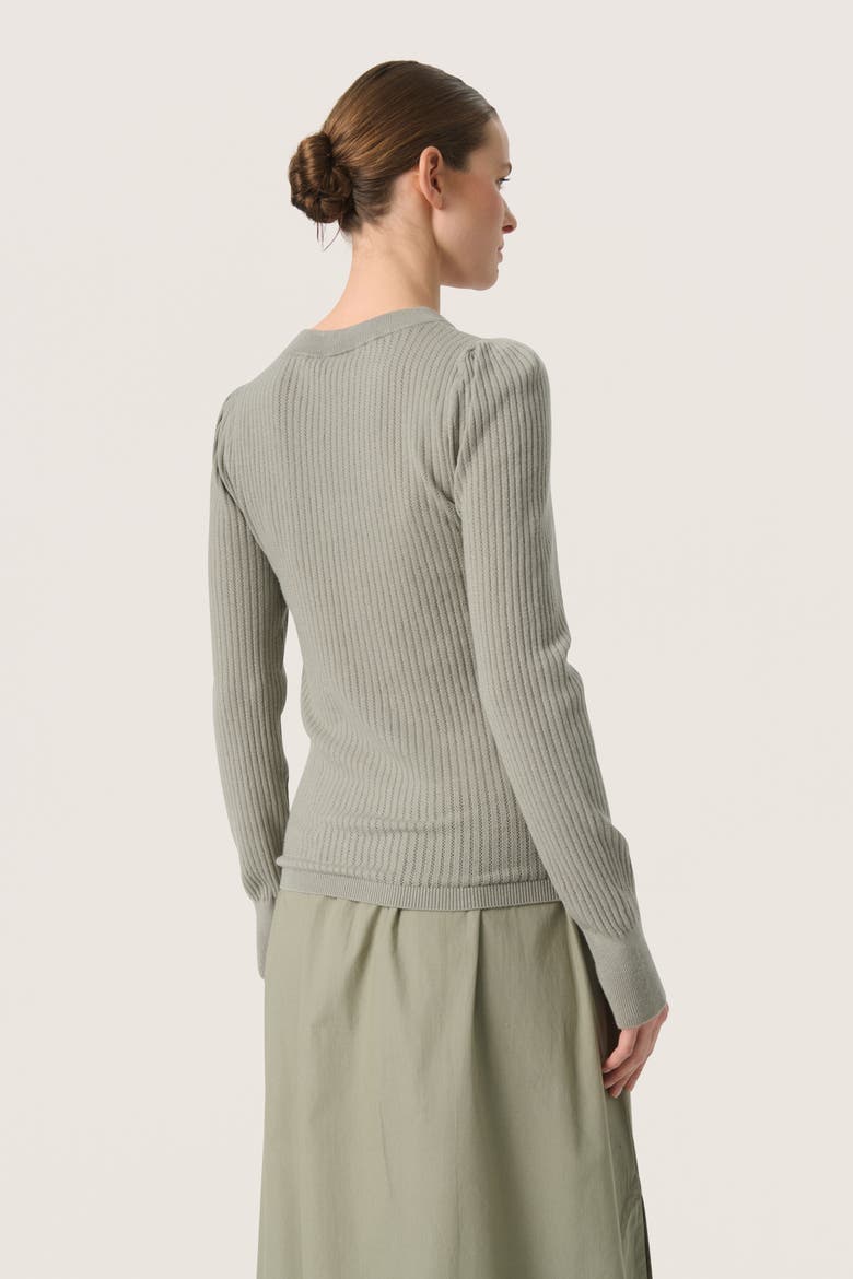 SLSpina Slim Fit Crew Neck Pullover, Alternate, color, Shadow