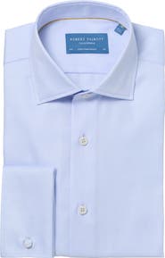 Robert Talbott Reynolds French Cuff Herringbone Contemporary Fit Shirt