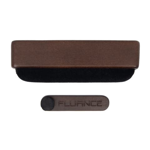 Vinyl Record Cleaning Kit with Velvet Record Brush and Stylus Brush