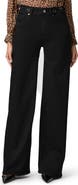 PAIGE Sasha High Waist Wide Leg Jeans