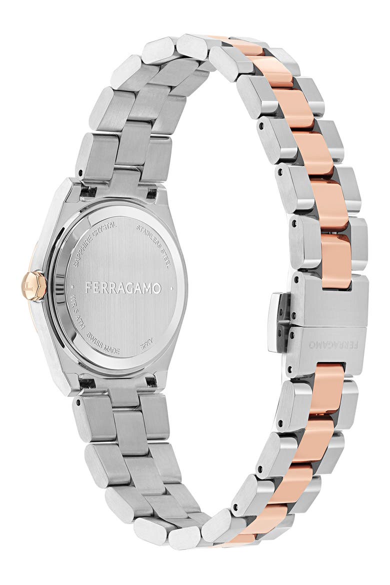 Vega Upper East Two-Tone Bracelet Watch, 28mm, Alternate, color, TWO TONE