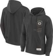 FANATICS Men's Fanatics Charcoal Boston Bruins Future Ground Info Pullover Hoodie