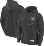 FANATICS Men's Fanatics Charcoal Boston Bruins Future Ground Info Pullover Hoodie