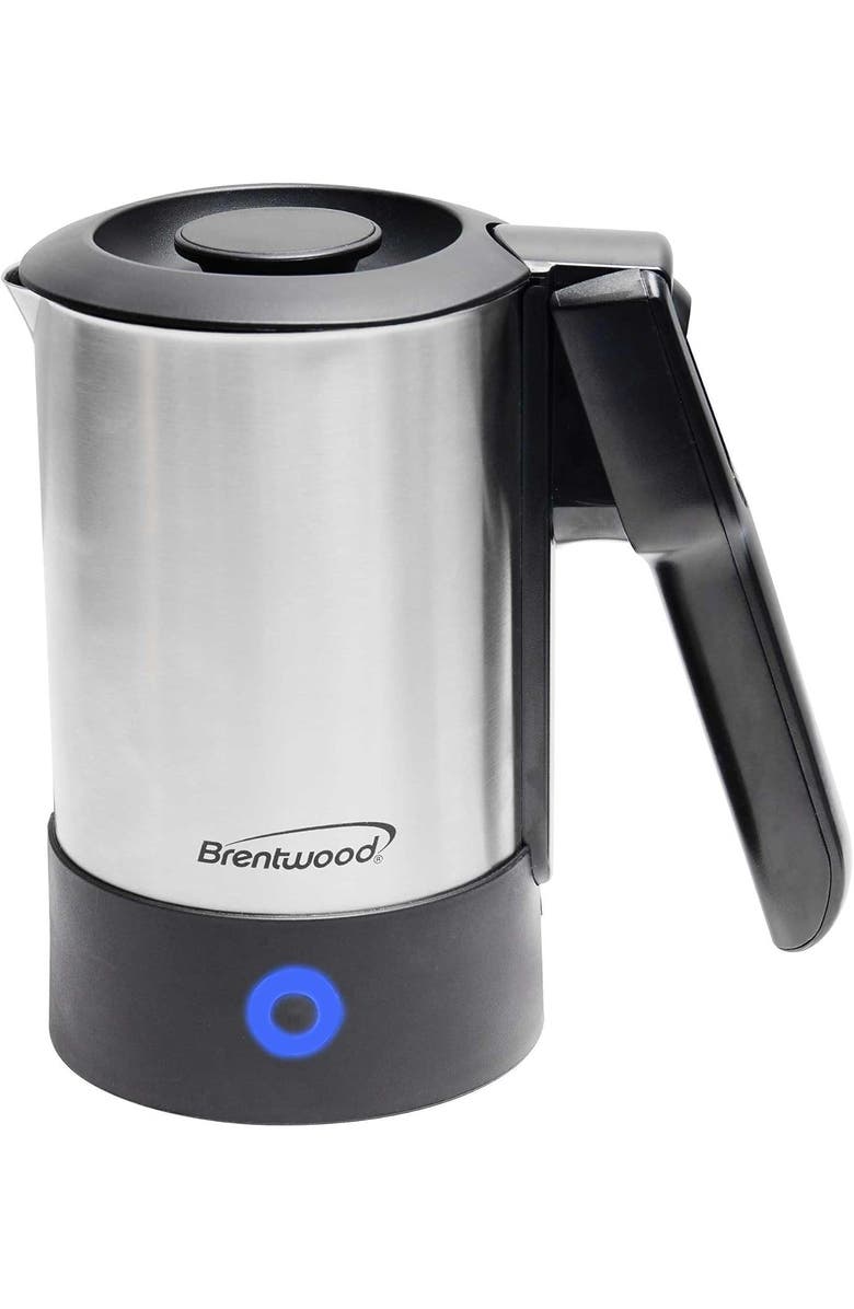 Brentwood Electric Travel Kettle, Main, color, Silver