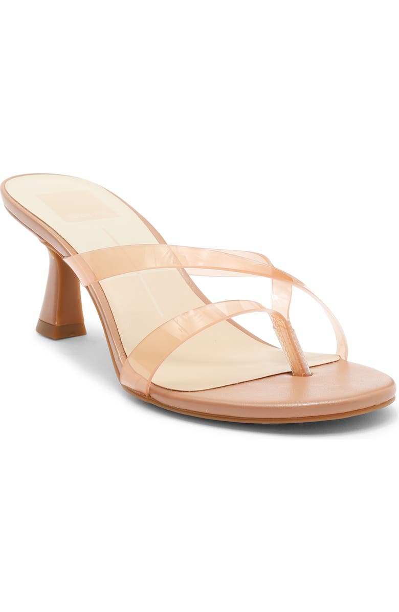 Dolce Vita Daisy Vinyl Slide Sandal, Main, color, Whiskey Vinyl
