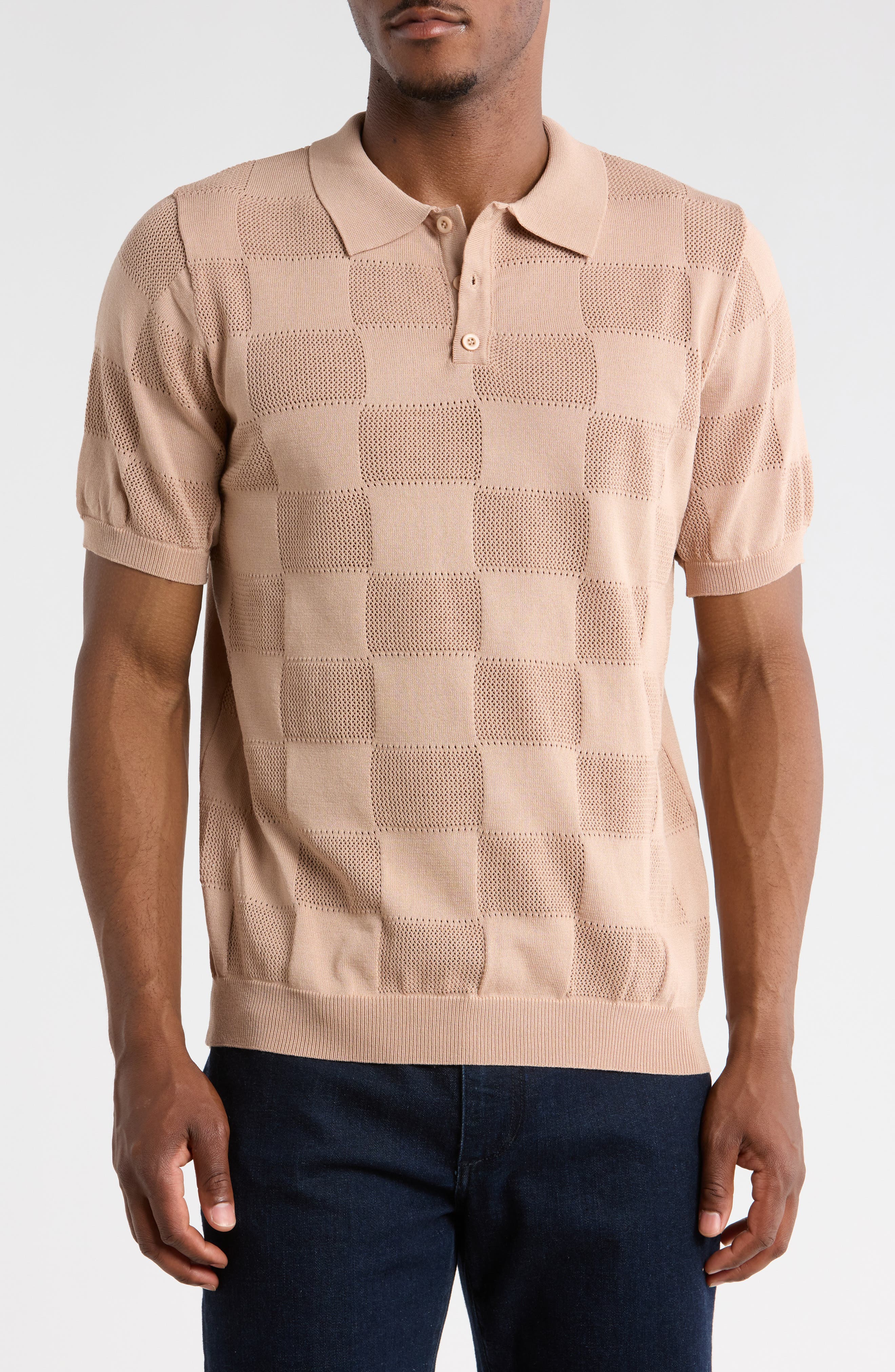 T.R. PREMIUM Slim Fit Polo Sweater