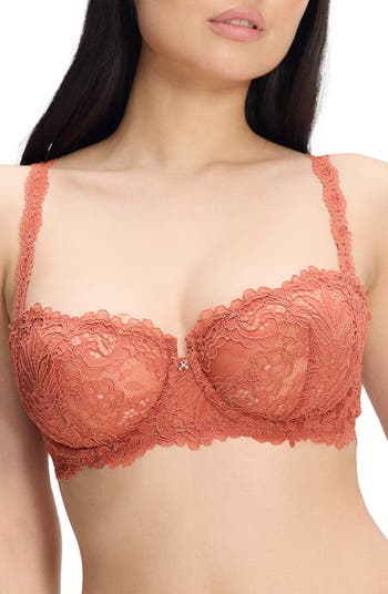 SAVAGE X FENTY Romantic Corded Lace Unlined Underwire Bra | Nordstrom