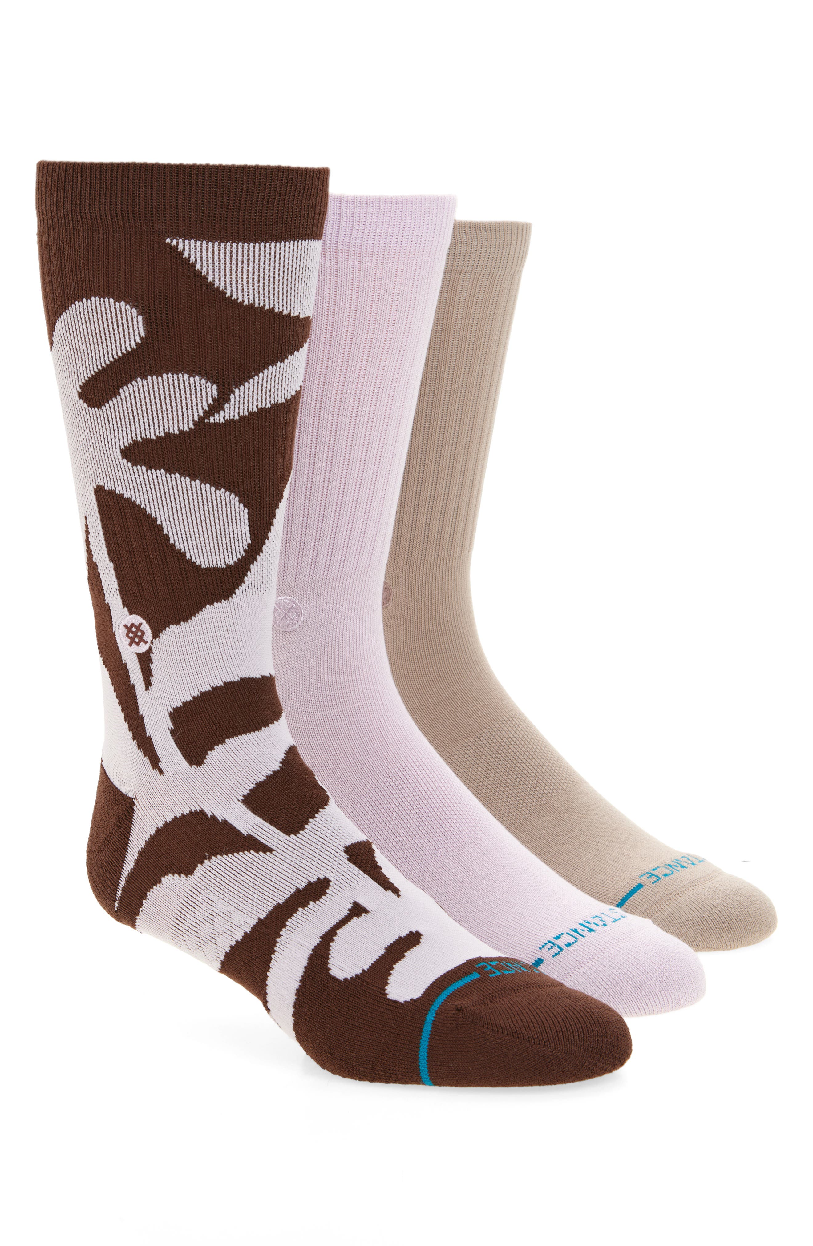 Stance Hotsun Assorted 3-Pack Crew Socks