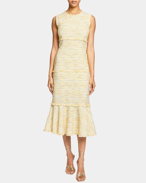 【herlipvo】Summer Tweed Midi Dress Women's Tweed Midi Dresses | Nordstrom