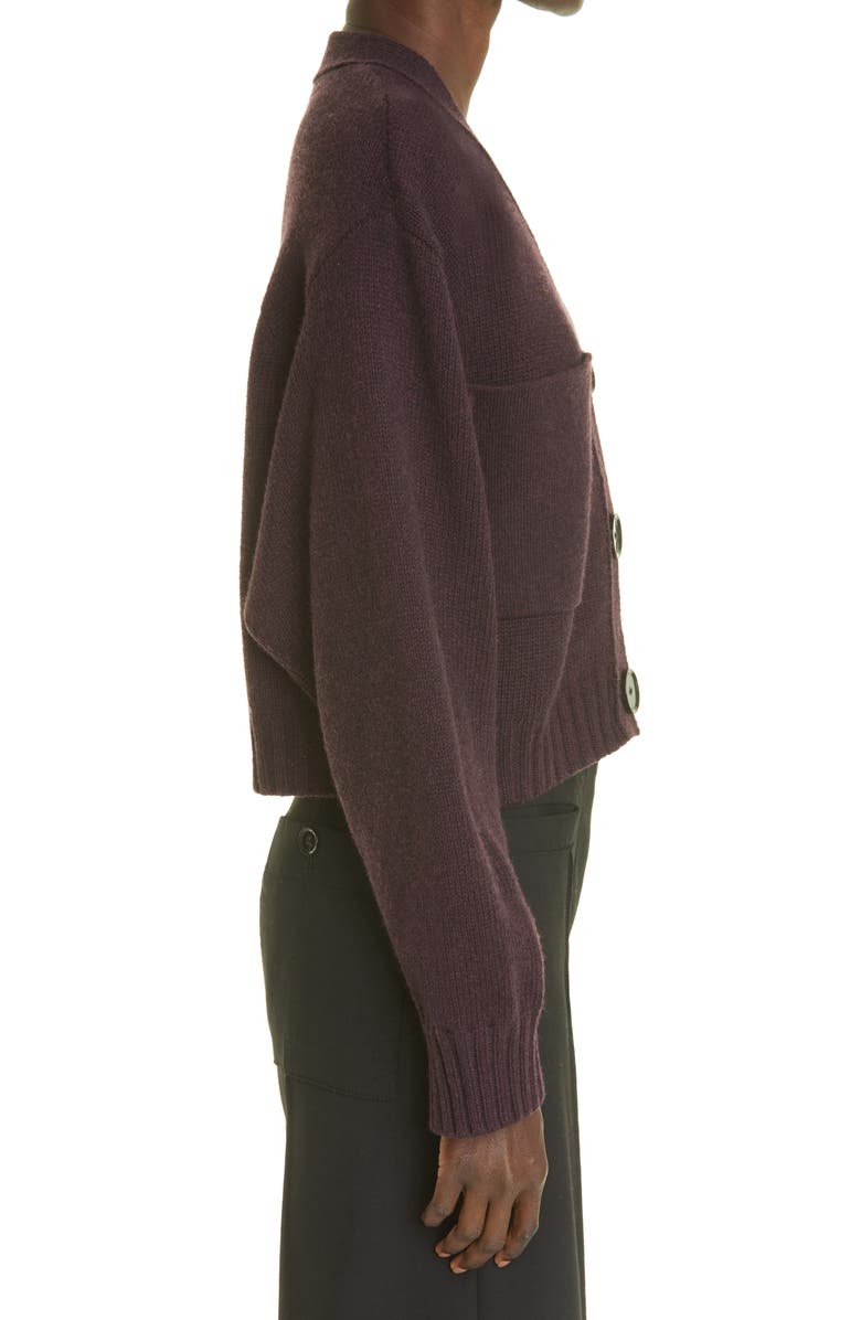 Proenza Schouler Eco Cashmere Crop Cardigan, Alternate, color, 