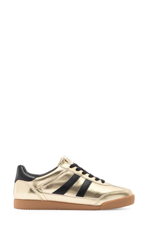 Steve Madden Nirvanna Sneaker In Gold Multi