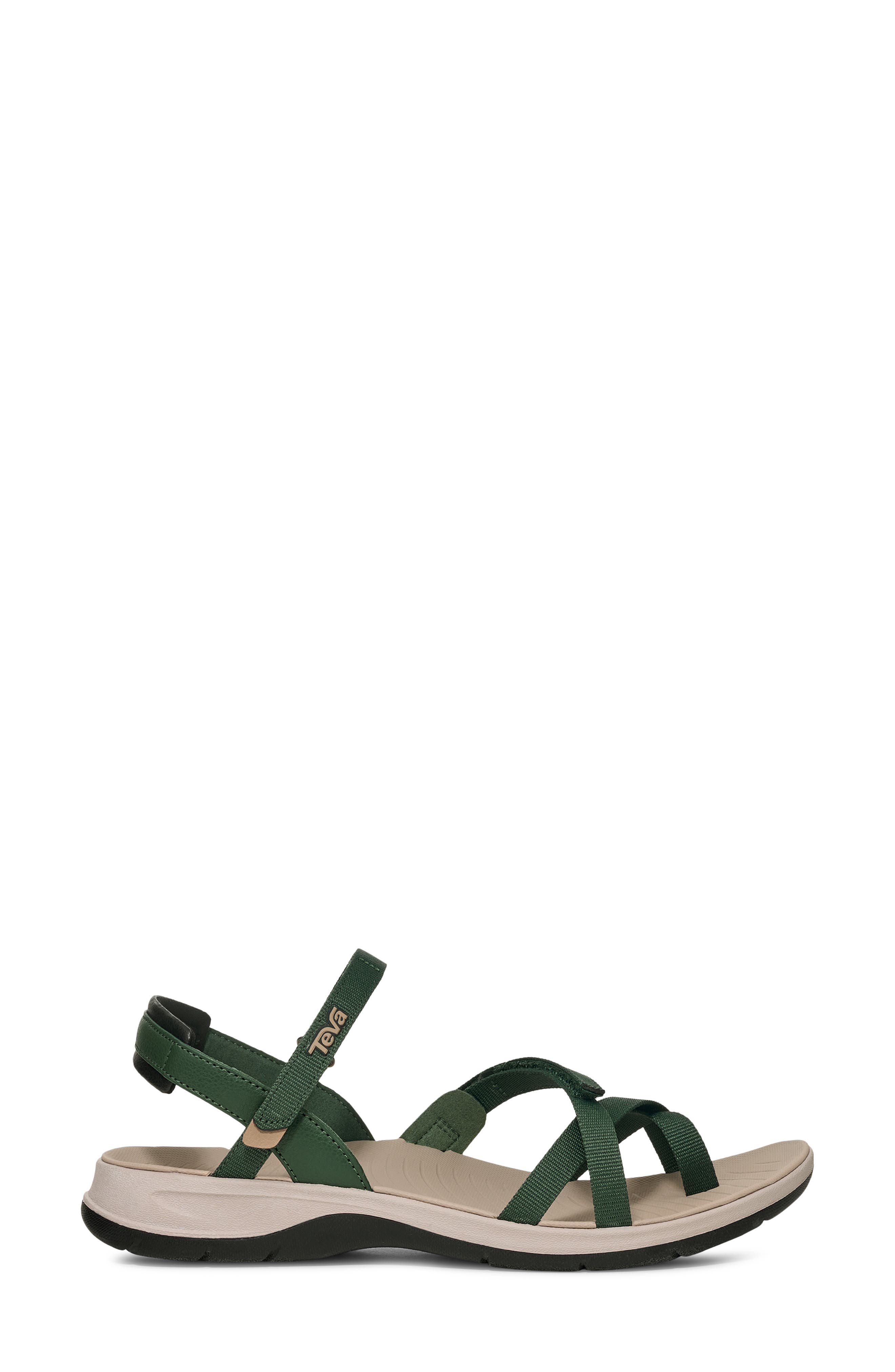 TirraTraveler Sandal, Alternate, color, PINENEEDLE