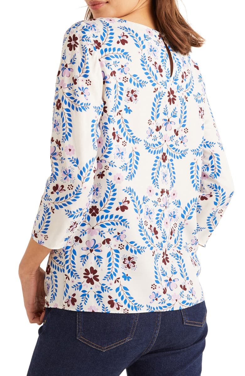Boden Nadine Printed Top, Alternate, color,