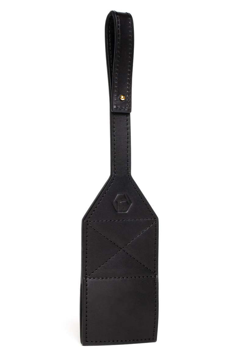 TOPTOTE Leather Hat Holder, Alternate, color, BLACK/ GOLD