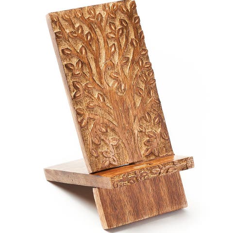 Aranyani Tree of Life Phone Stand for Desk