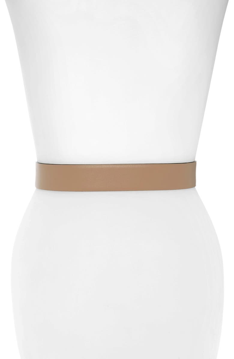 FERRAGAMO Double Gancio Reversible Leather Belt, Alternate, color,