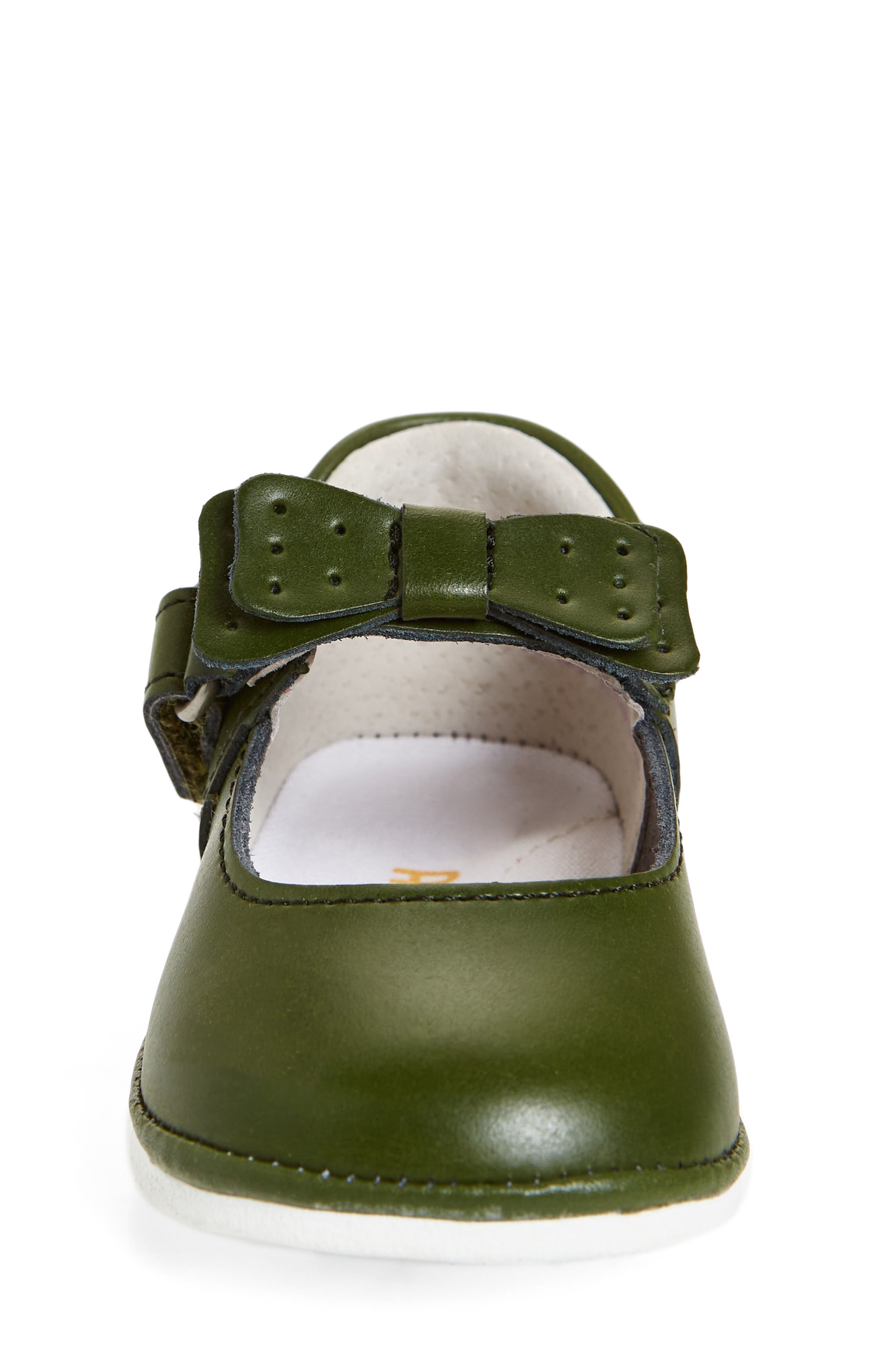 Kids' Ava Bow Mary Jane, Alternate, color, GREEN