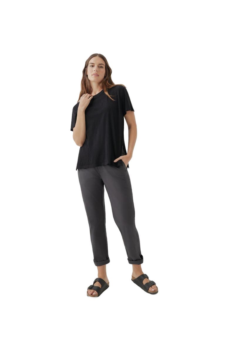 Pact Organic Featherweight Slub Oversized Tee, Alternate, color,