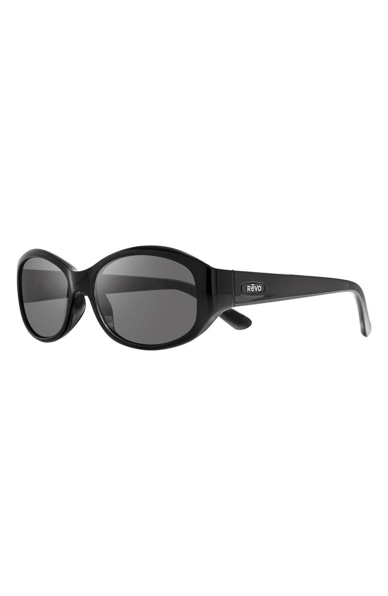 Revo Grace Petite 57mm Polarized Oval Sunglasses, Alternate, color, 