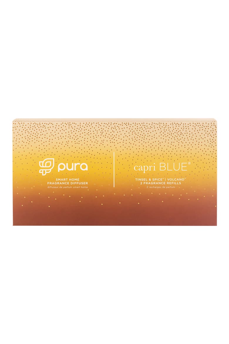 x Capri Blue Holiday Smart Diffuser & Fragrance Set, Alternate, color, PINK/ GOLD