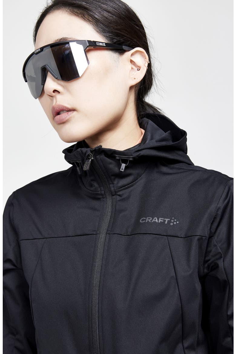 Essence Hydro Waterproof Jacket, Alternate, color, BLACK