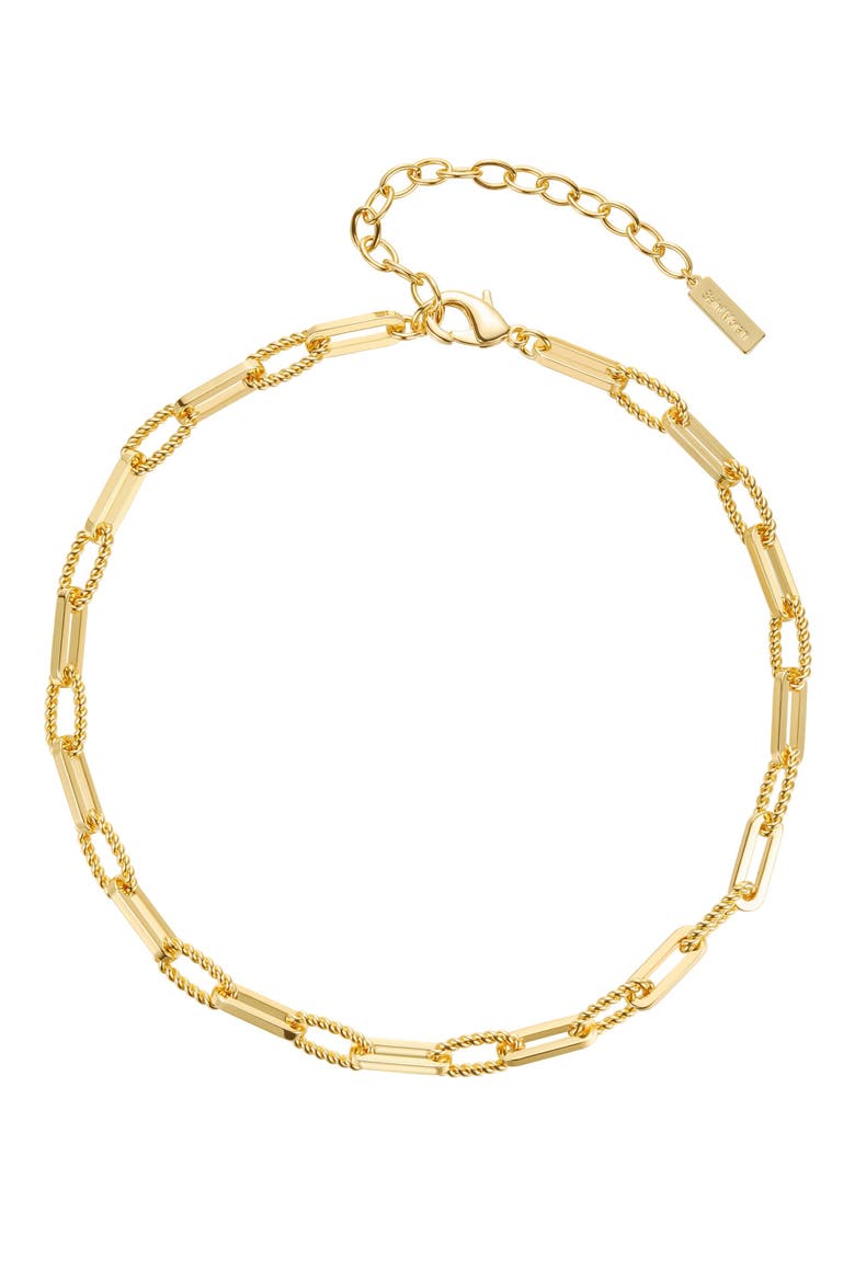 Mixed Link Chain Necklace, Main, color, GOLD