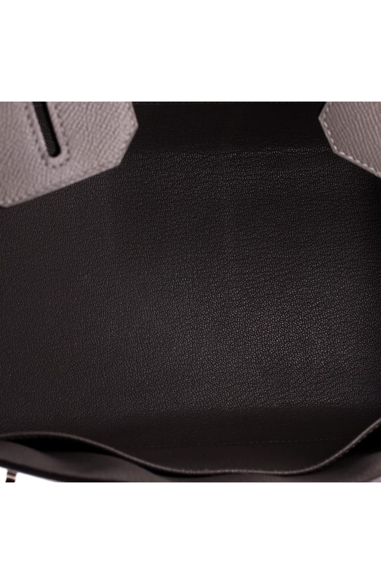 Pre-Owned Hermes Birkin Sellier Bag Grey Epsom with Palladium Hardware 30, Alternate, color, Gris Meyer