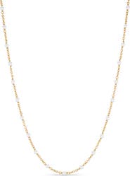 David Yurman Pearl Classics Freshwater Pearl Station Necklace