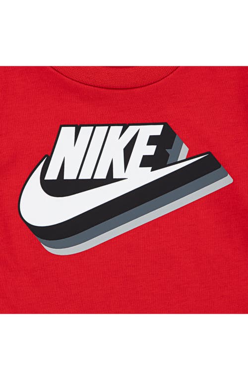 Nike Gradient Futura Pants Set In Red