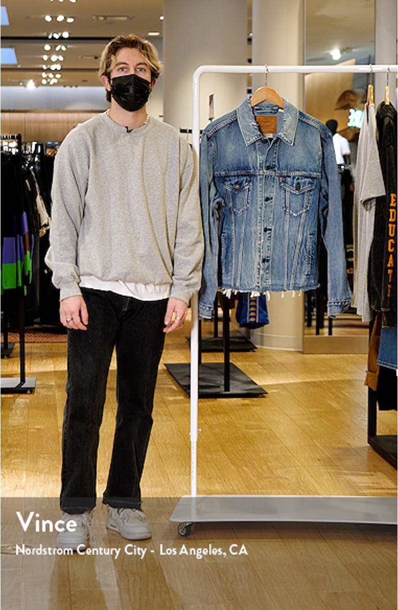 Levi's<sup>®</sup> Premium Blanket Back Trucker Jacket, sales video thumbnail