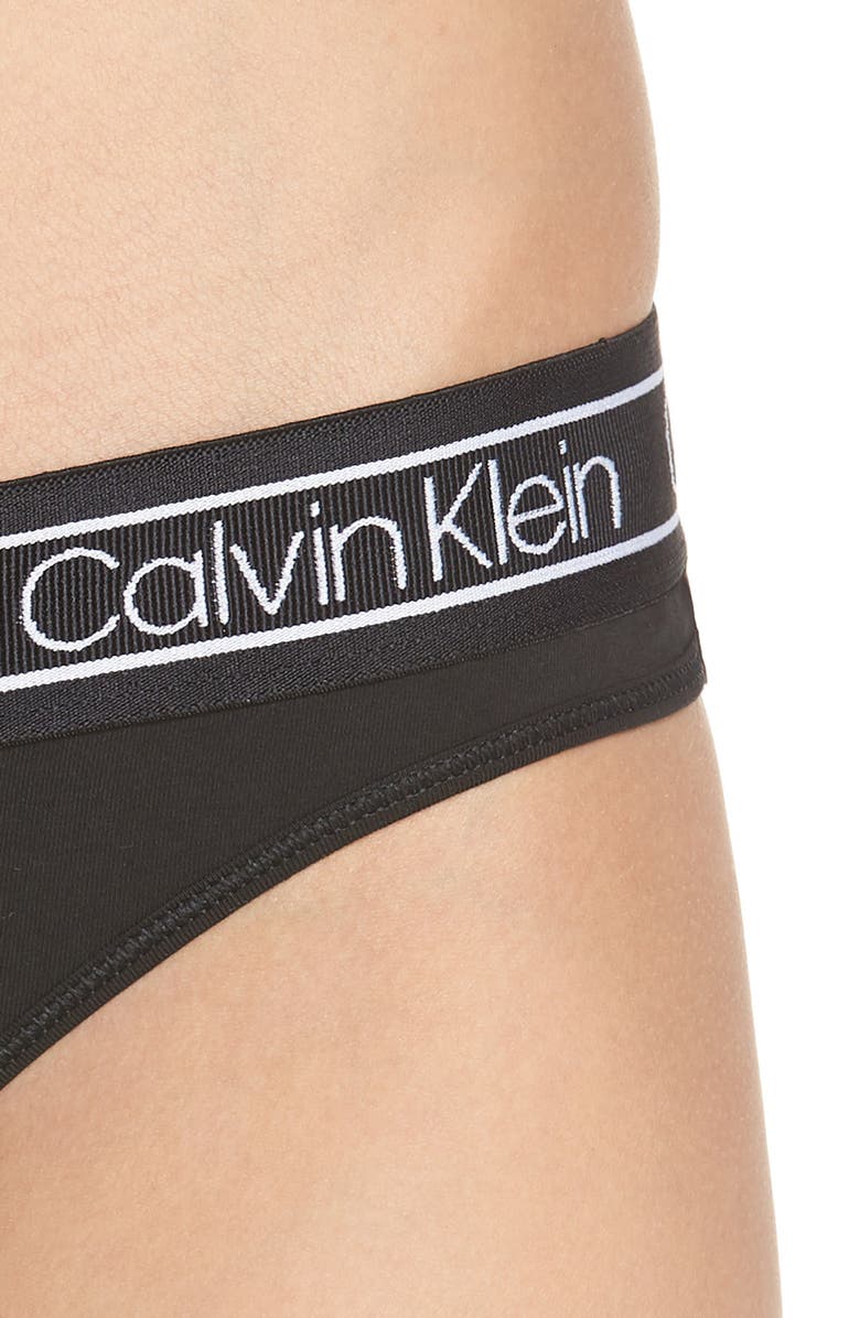 Calvin Klein Modern Flex Thong, Alternate, color, 