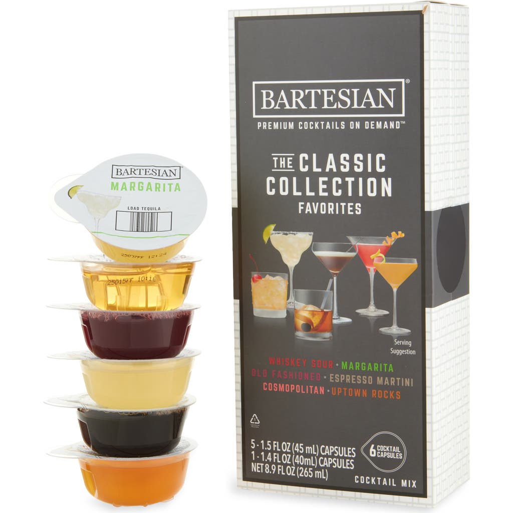 Bartesian Classic Favorites 6-pack Cocktail Capsules In Multi