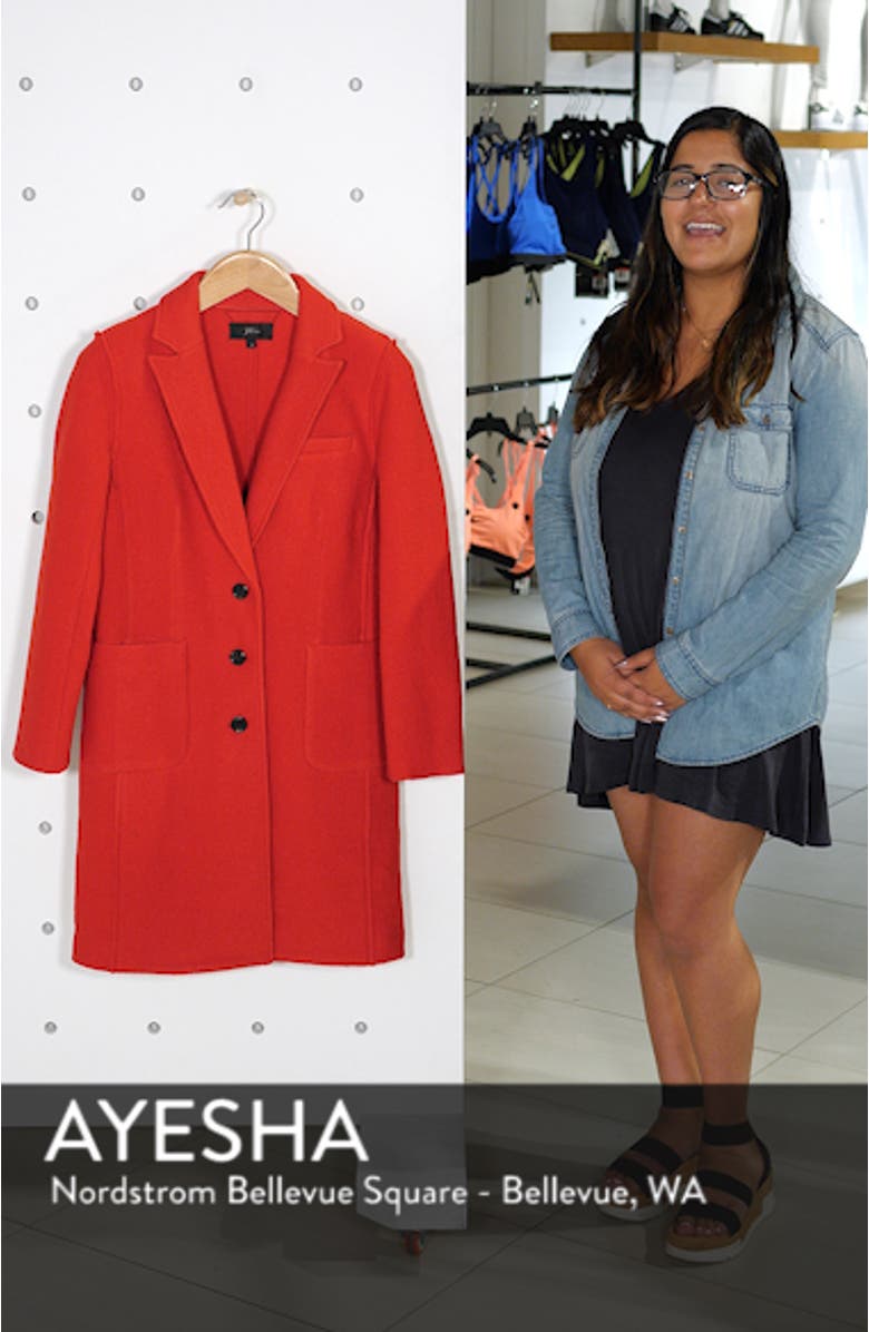 Olga Boiled Wool Topcoat, sales video thumbnail