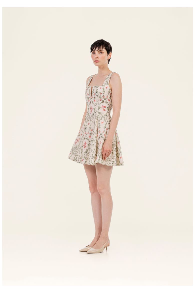 Agua Cauca Mini Dress, Alternate, color, Multicolor