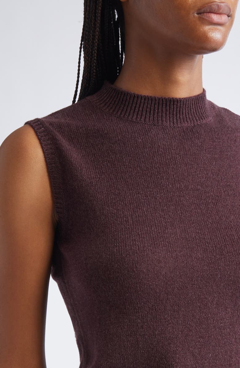 Eleventy Cashmere Sweater Vest, Alternate, color, 167 Bordeaux