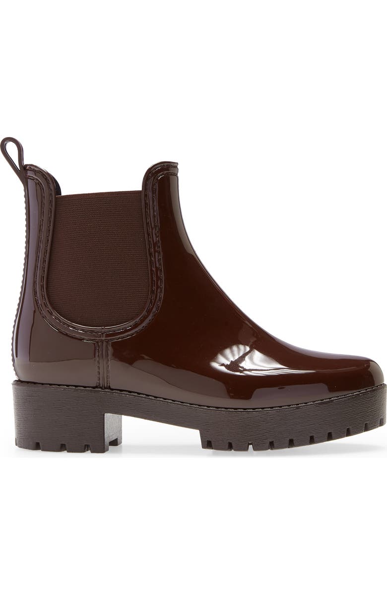 Jeffrey Campbell Cloudy Waterproof Chelsea Rain Boot, Alternate, color,