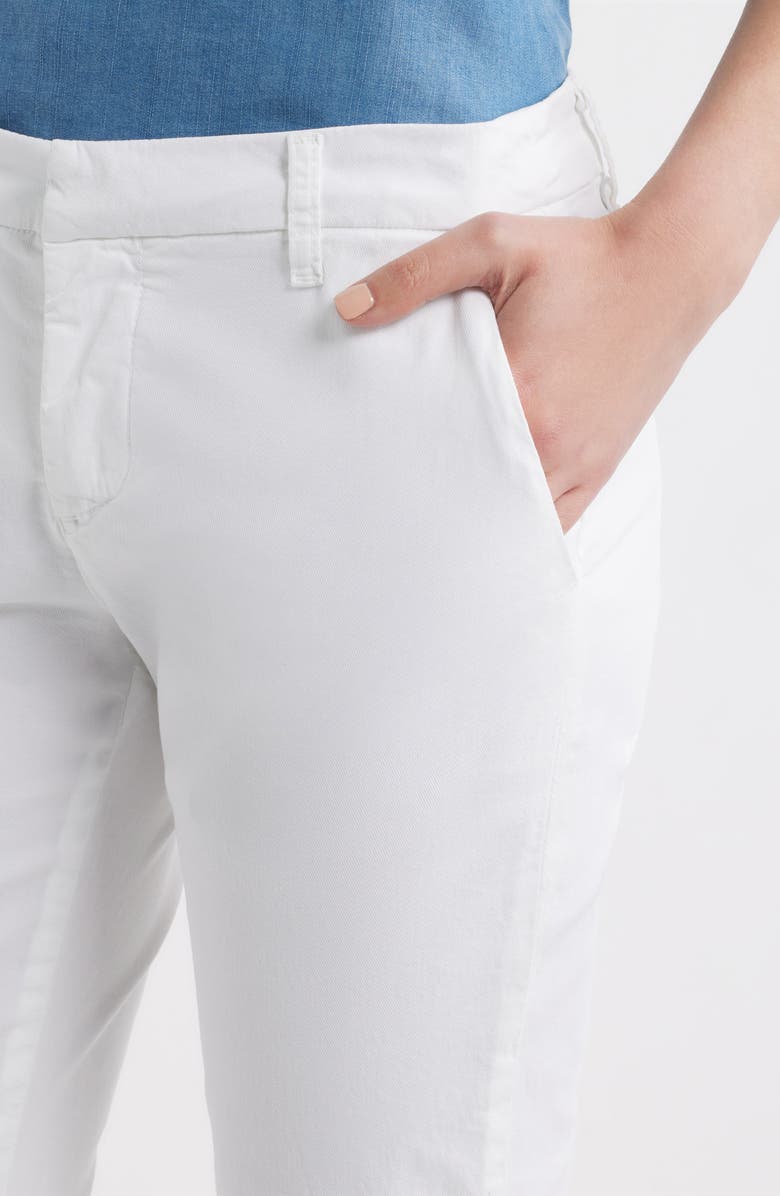 Frank & Eileen Wicklow Crop Chinos, Alternate, color, White