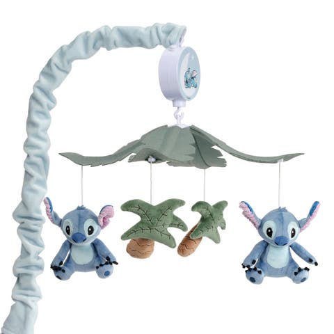 Disney Stitch Musical Baby Crib Mobile Soother Toy