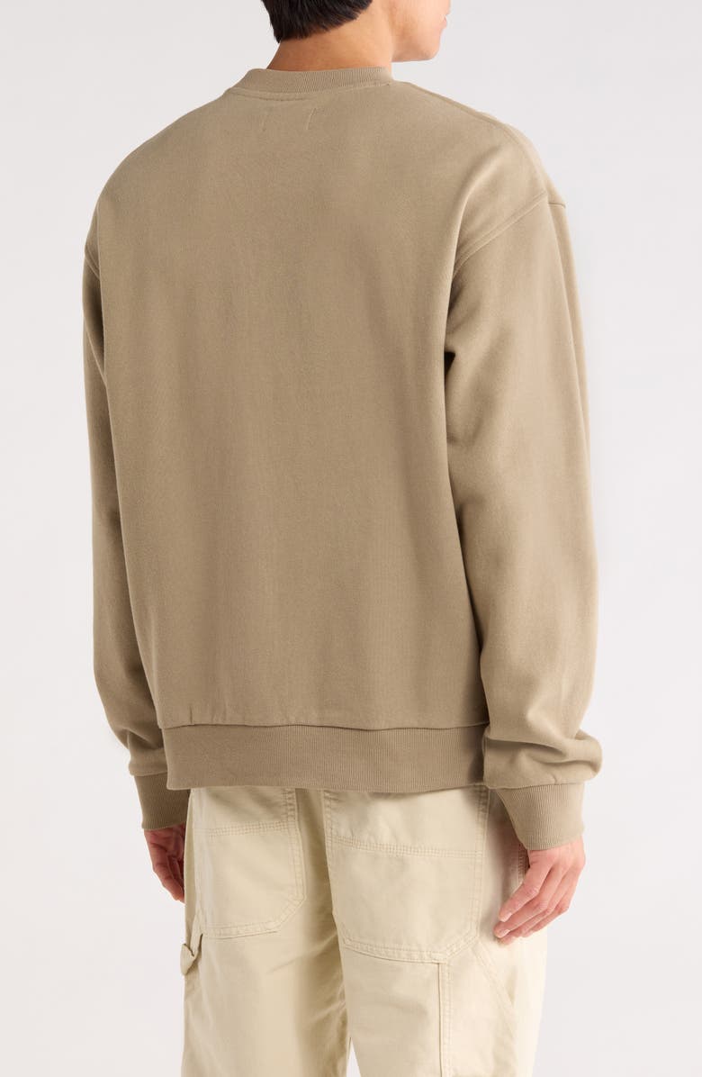 HONOR THE GIFT Quick Sketch Crewneck Sweatshirt, Alternate, color, Taupe