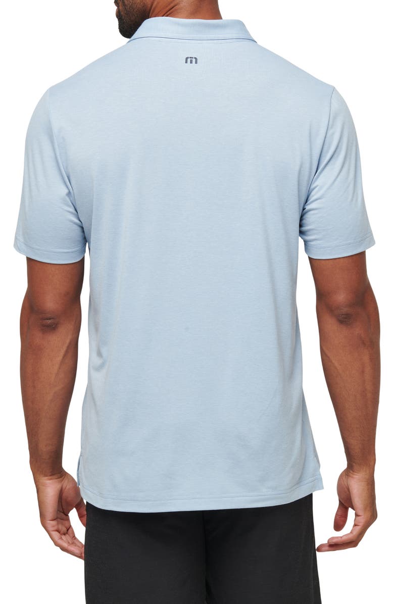 TravisMathew The Heater Jungle Pyramid Chest Stripe Golf Polo, Alternate, color, 