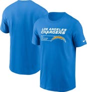 Nike Men's Nike Powder Blue Los Angeles Chargers Division Essential T-Shirt