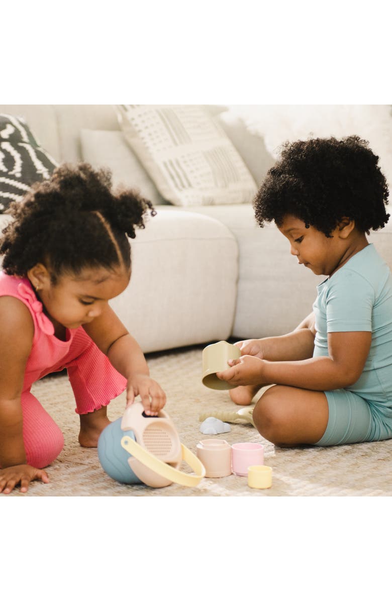 Dantoy Tiny BIO Beach Bucket Playset, 5 Pieces, Alternate, color, Multicolored