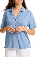 Tommy Bahama Linnea Linen Camp Shirt