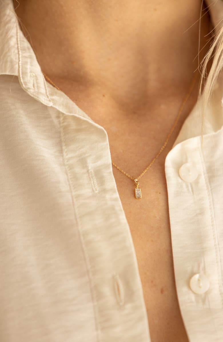 Set & Stones Pendant Necklace, Alternate, color,